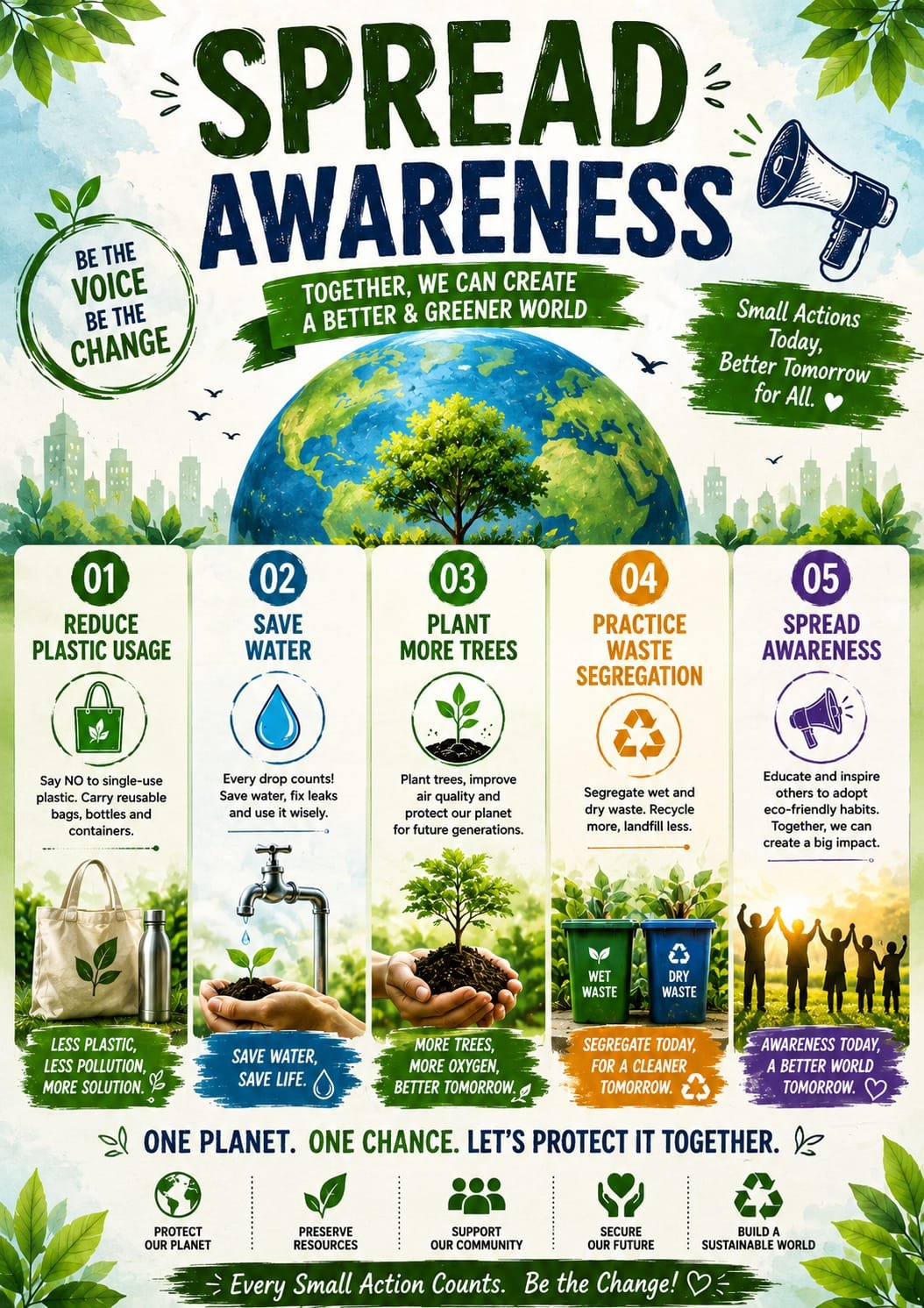 5 Simple Ways to Protect Our Environment Every Day